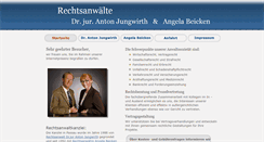 Desktop Screenshot of jungwirth-beicken.de